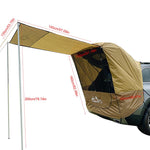 Multifunctional Car Trunk Tent Sunshade