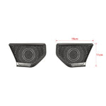 Roof Loudspeaker Decorative Panel/A Pillar Speaker Cover Trim Decal for Jeep Wrangler JL JLU 2018 2019 Gladiator JT 2020 2021