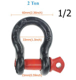 D Ring Shackle 2-Ton 3.25-Ton 4.75-Ton Tow Hook