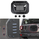 Spare Tire Carrier Delete Filler Plate for Jeep Wrangler JL 2018 2019 2/4-Doors