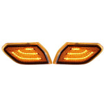 LED Turn Light Side Marker Amber Front Fender For Jeep Wrangler JL and Gladiator JT 2018 2019 2020