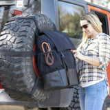 Oxford + Leather Cloth Spare Tire Bag