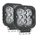 2Pcs 27W Square Led Work Light WS 4.4 Inch