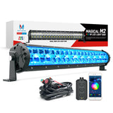 22 inch Magical M2 RGBW LED Light Bar Dual Row