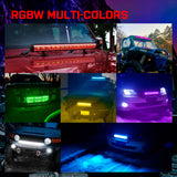 22 inch Magical M2 RGBW LED Light Bar Dual Row