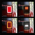 Tail Lights 30w For Jeep Wrangler JK JKU 2007-2018