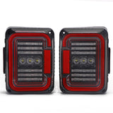 Tail Lights 30w For Jeep Wrangler JK JKU 2007-2018