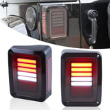 Tail Lights 30w For Jeep Wrangler JK JKU 2007-2018