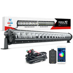 32 inch Magical M2 RGBW LED Light Bar Single Row