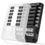 Blade Fuse Box Holder 12V 24V 6 Way 12 Way