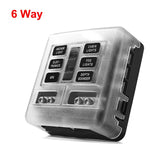 Blade Fuse Box Holder 12V 24V 6 Way 12 Way