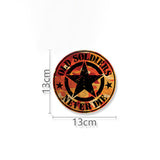 Old Soldiers Never Die Star sticker for Jeep Wrangler TJ JK CJ JL