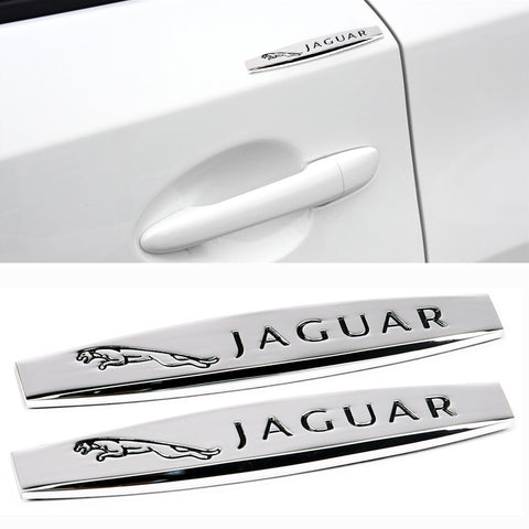 2 pcs Exterior Metal Decal for Jaguar