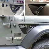 2pcs Precut Matte Side Fender Sticker for Jeep Wrangler JL Gladiator