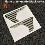 2pcs Precut Matte Side Fender Sticker for Jeep Wrangler JL Gladiator