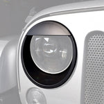 Pair Angry Eyes Black Bezels For Headlight