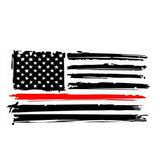 American Flag Vinyl Decal 5,12 x 3,07 inch