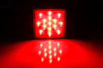 Trailer Truck Hitch Smoked Lens 15 LED Brake Light