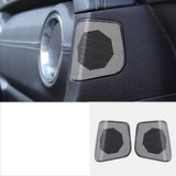 Titanium black stainless steel car dashboard vent trims for Jeep Wrangler 2018 2019 2020 JL