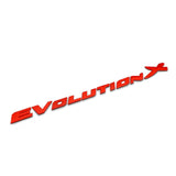 Evolution X Emblem Trunk Sticker for Mitsubishi Lancer