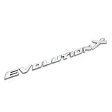 Evolution X Emblem Trunk Sticker for Mitsubishi Lancer