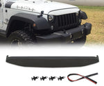 Undercover Nighthawk Light Brow Cover for 2007-2017 Jeep Wrangler JK